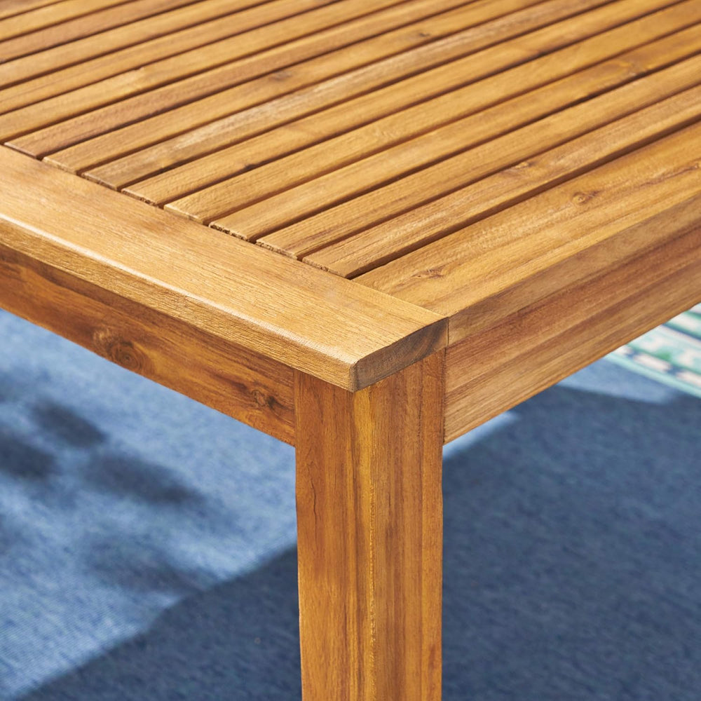 Christopher Knight Home Eric Outdoor Expandable Acacia Wood Dining Table, Nat...