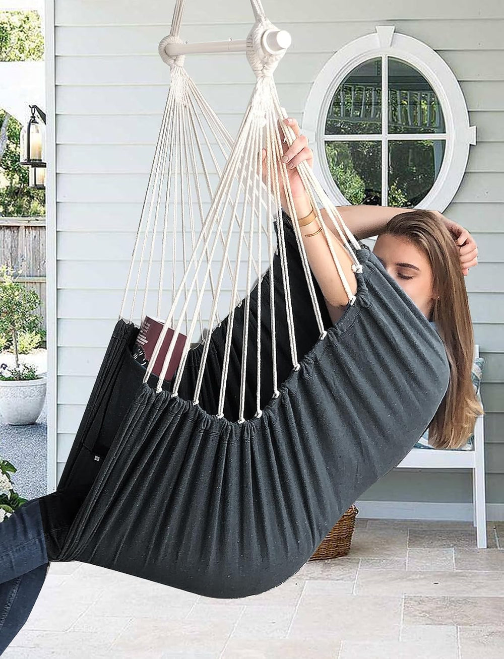 Chihee Hammock Chair Swing - Strong Metal, Collapsible, Portable, Max 500 lbs...