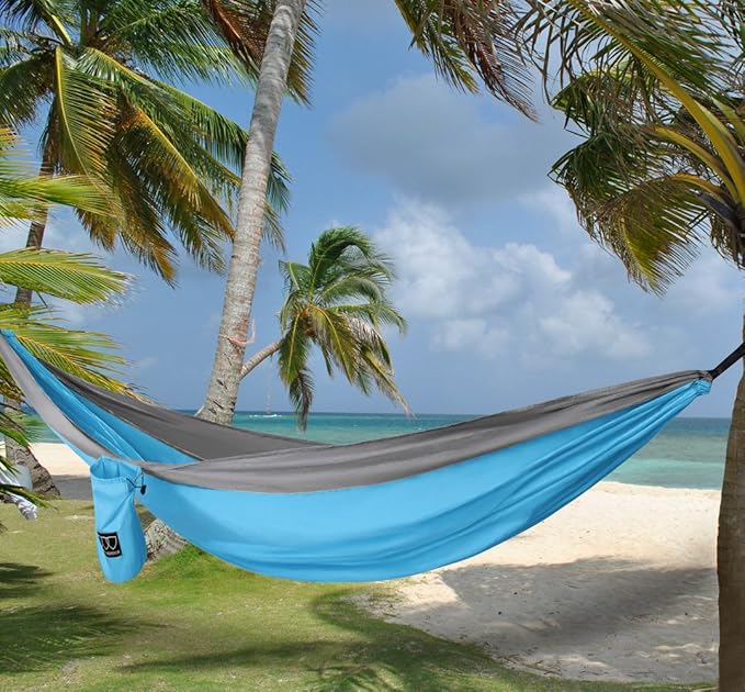 Gold Armour Camping Hammock - XL Double Hammock Portable Hammock Camping Acce...