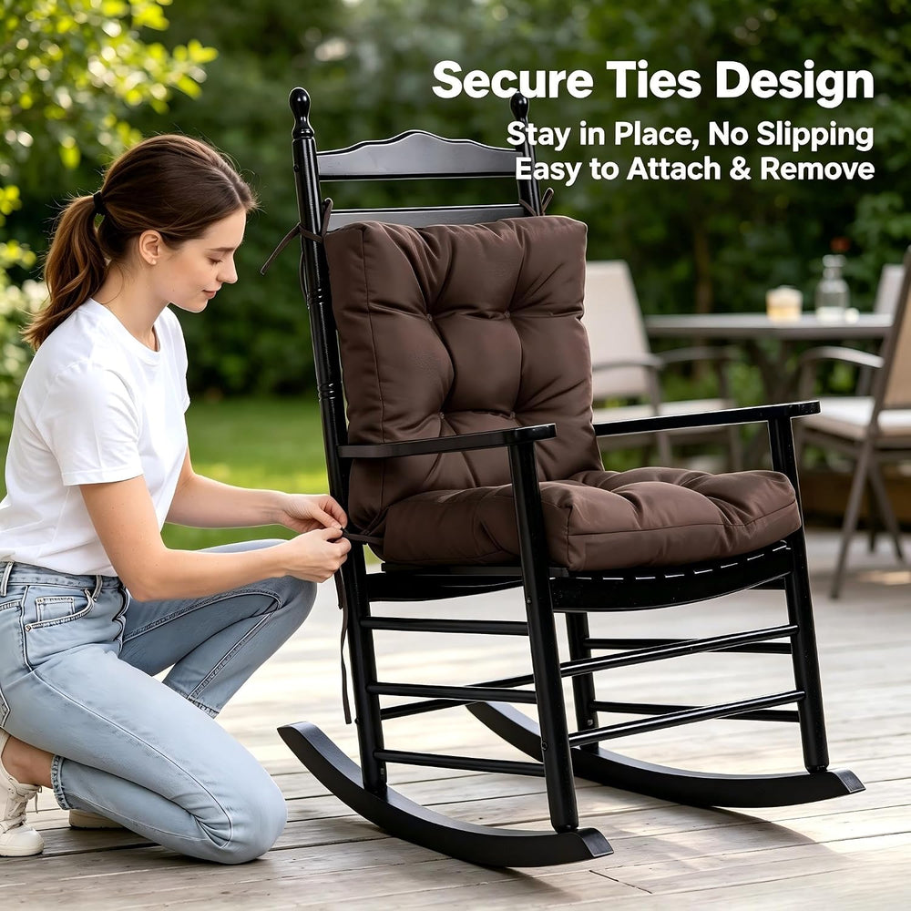 QILLOWAY Outdoor Chair Cushion for Patio Furniture, Waterproof Patio Cushions...