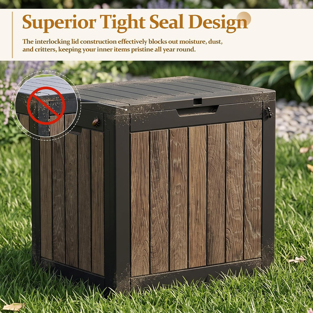 EFU Outdoor Storage Deck Box (55 Gallon, Gen 2) UV-Resistant