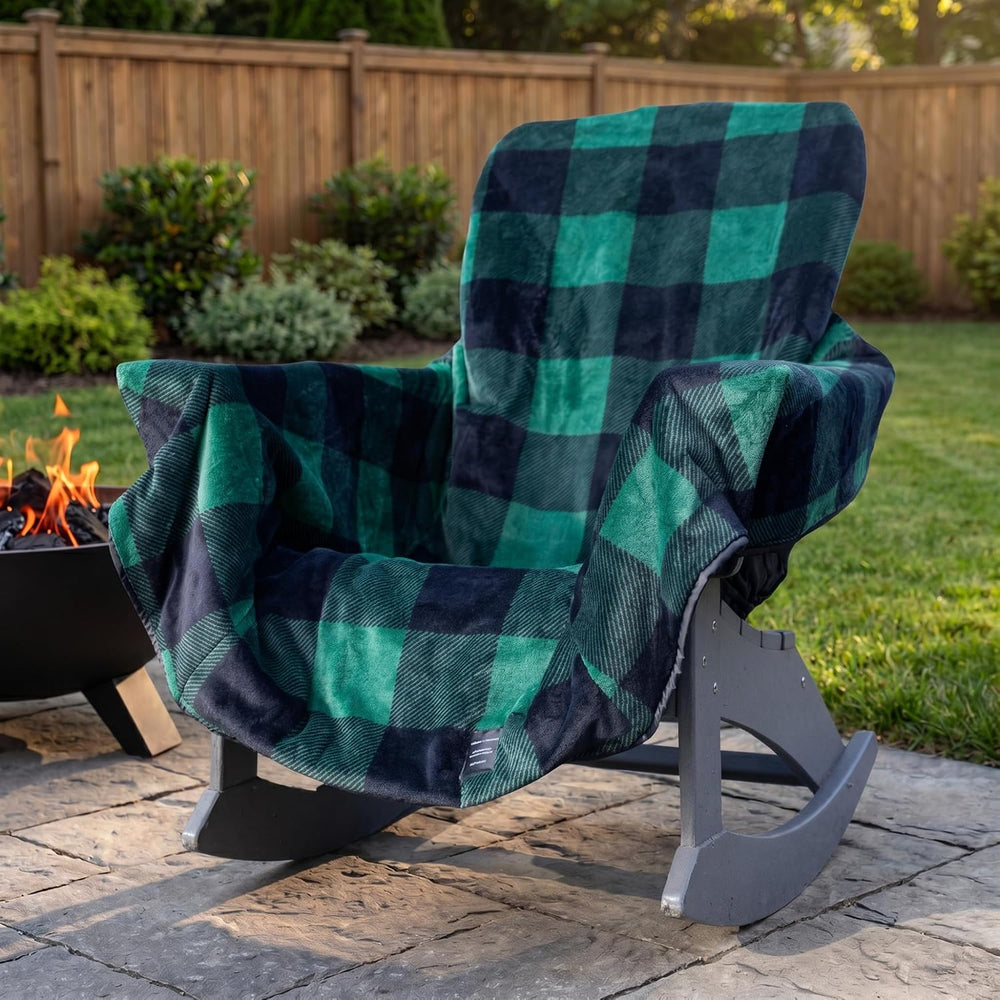 CITYBONFIRES The Chair Blanket™ – As Seen on Today's Show Reversible, Wat...