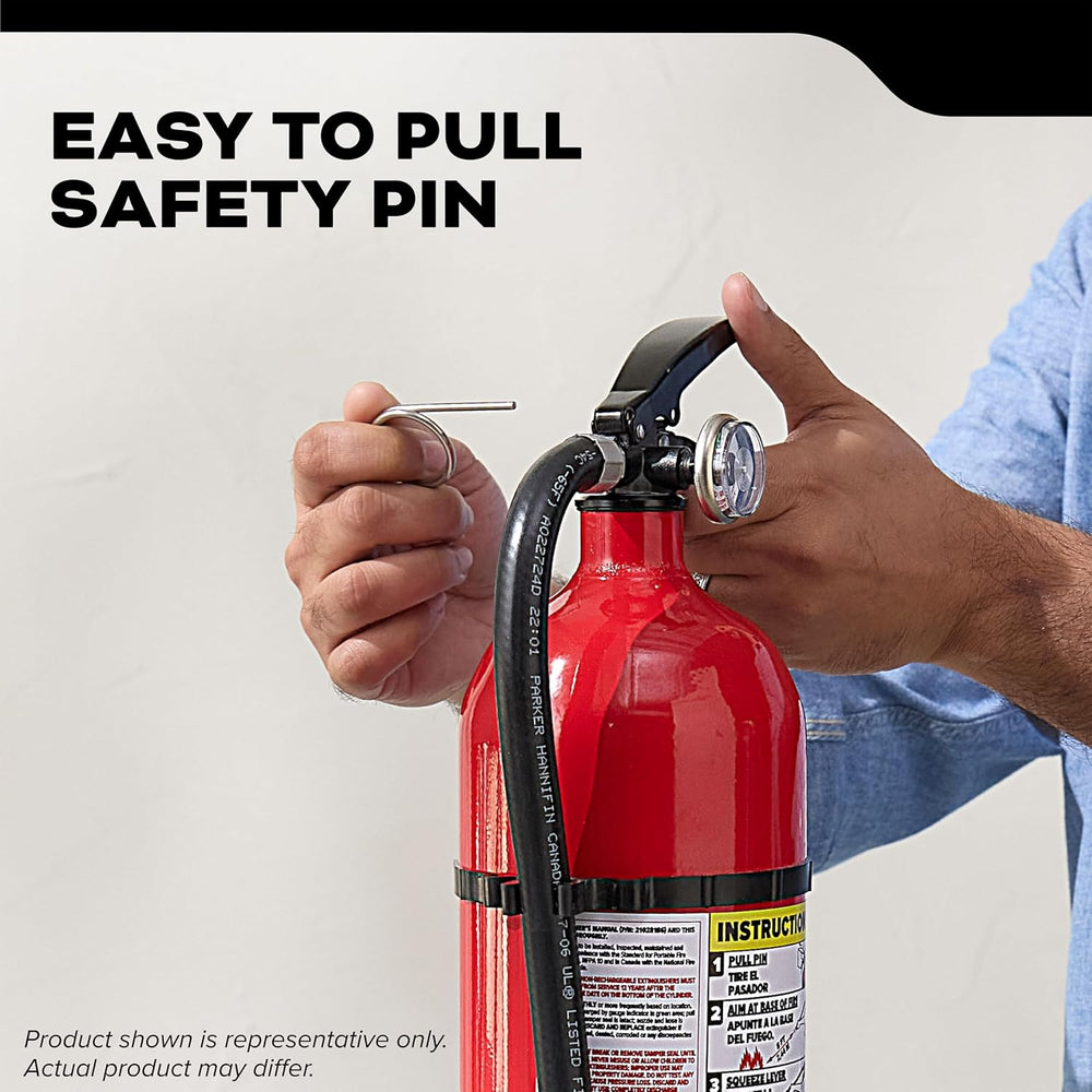 Kidde Pro 210 Commercial Fire Extinguisher, 2-A:10-B:C, PRO-4MP-1, 2 Pack