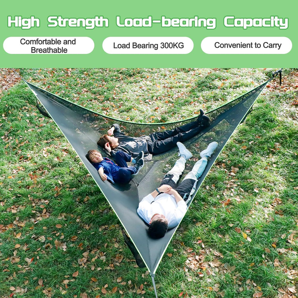 Triangle Hammock 13ft Camping Hammock for Outside Portable Outdoor Travel Mul...