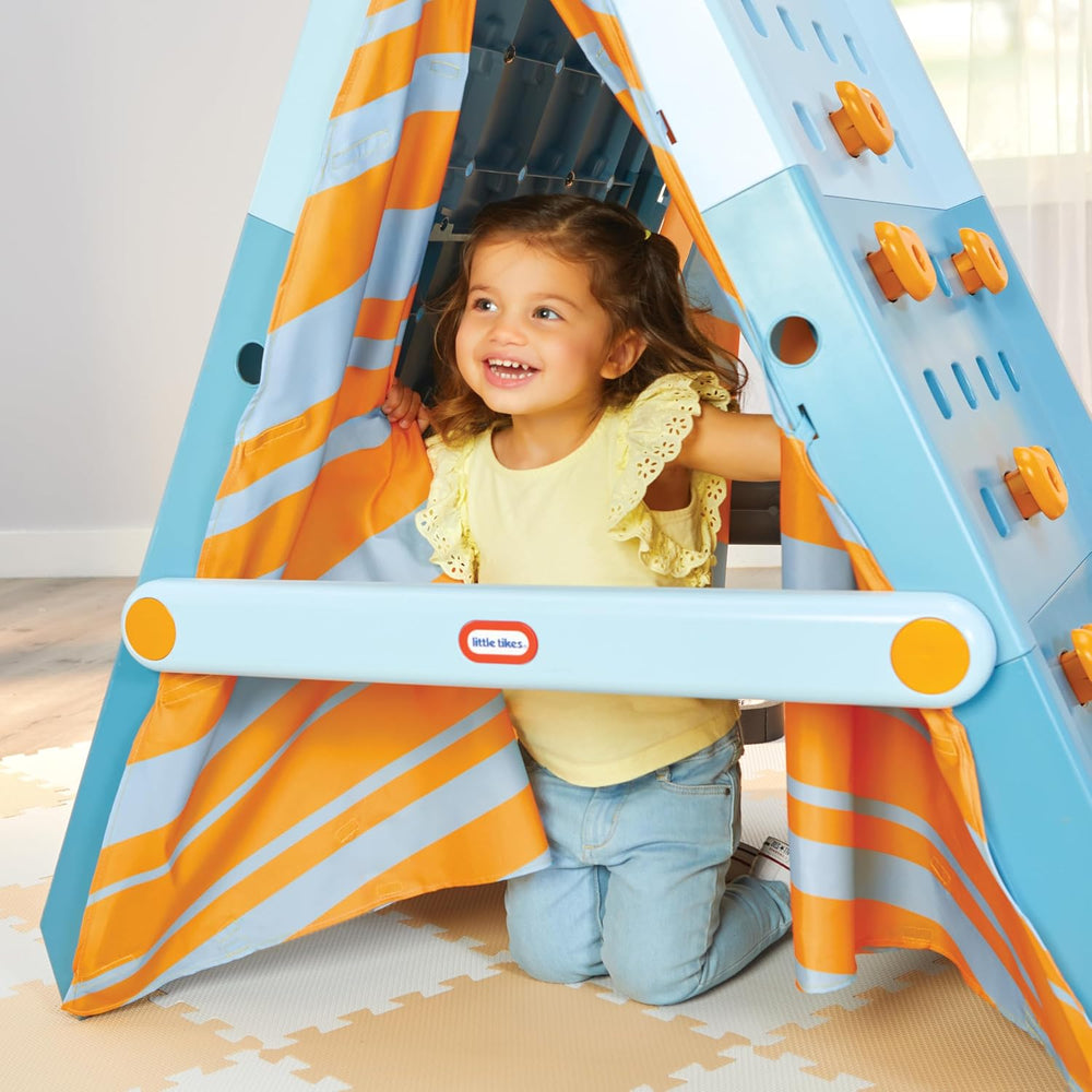 Little Tikes Campin’ & Climb Wall, Active Play Climbing Wall and Tent, fo...