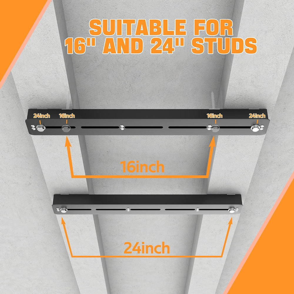 Overhead Garage Storage Rack, Heavy Duty Ceiling Storage Rack