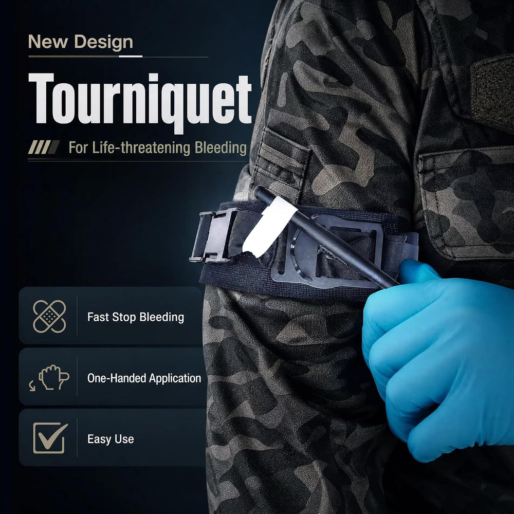 First Aid Kits with 36" Splint Israeli Bandage Tourniquet, 138PCS Trauma...