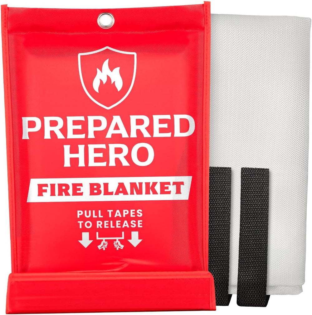Prepared Hero Emergency Fire Blanket, Kitchen & Home, 39 x 39 in, 1 Pack