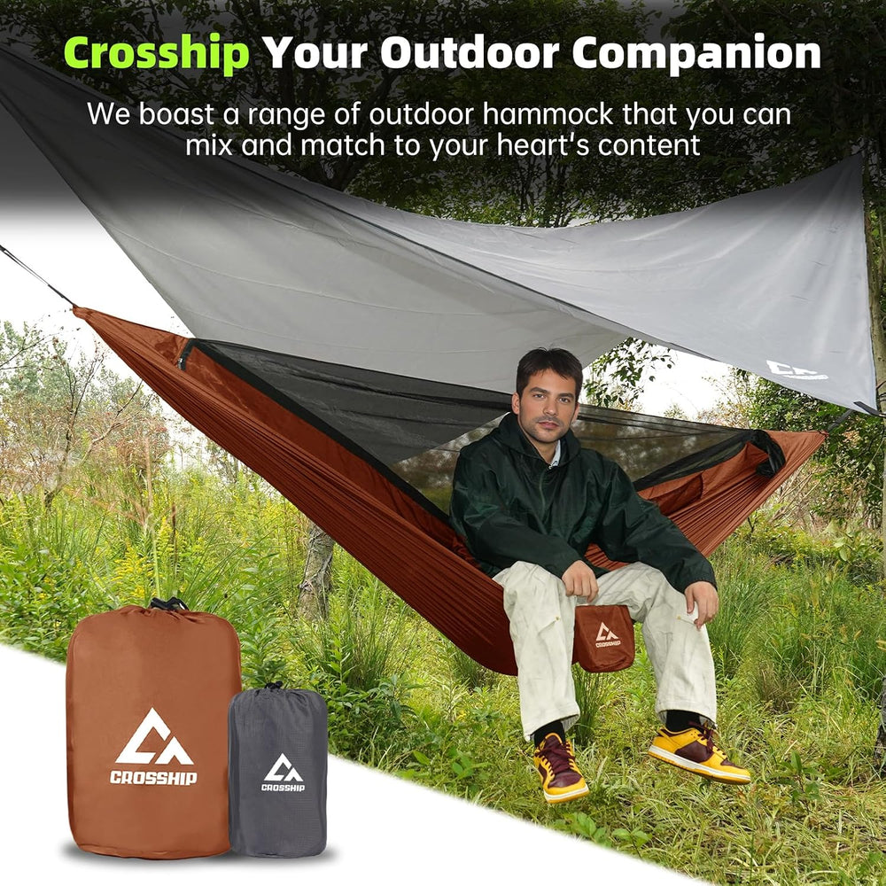 Camping Hammock Mosquito Net with Rain Fly