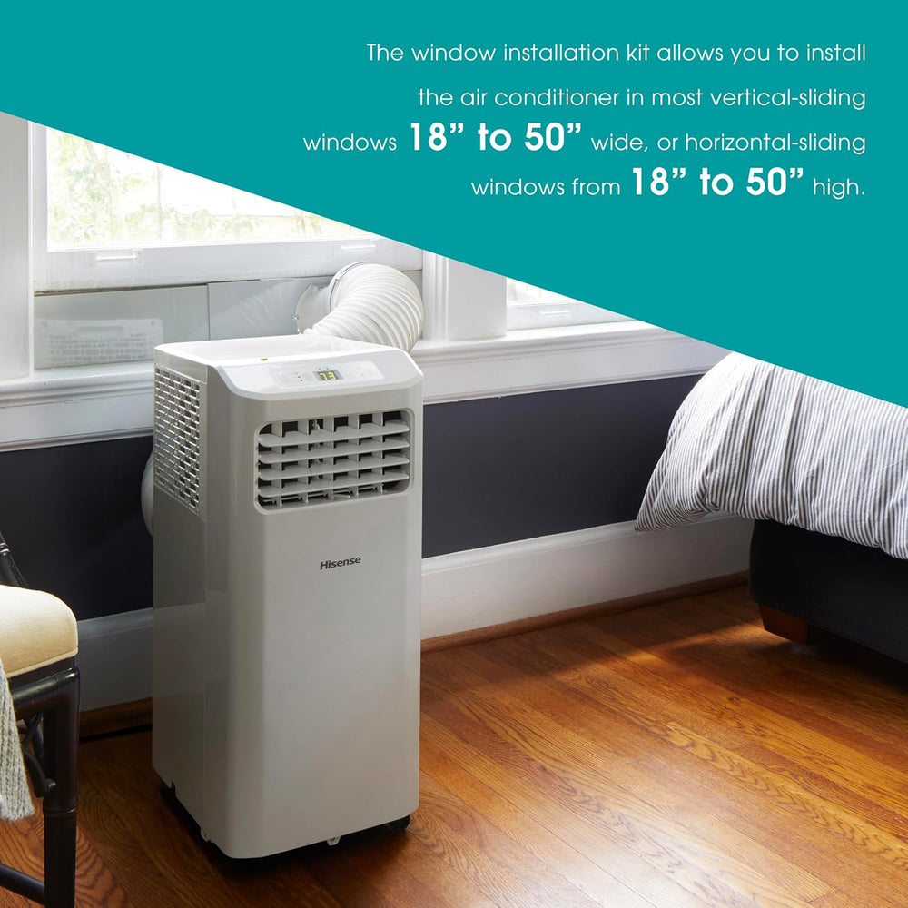 Hisense Portable Air Conditioner 6,000 BTU Cooling Dehumidifier Fan for Small...