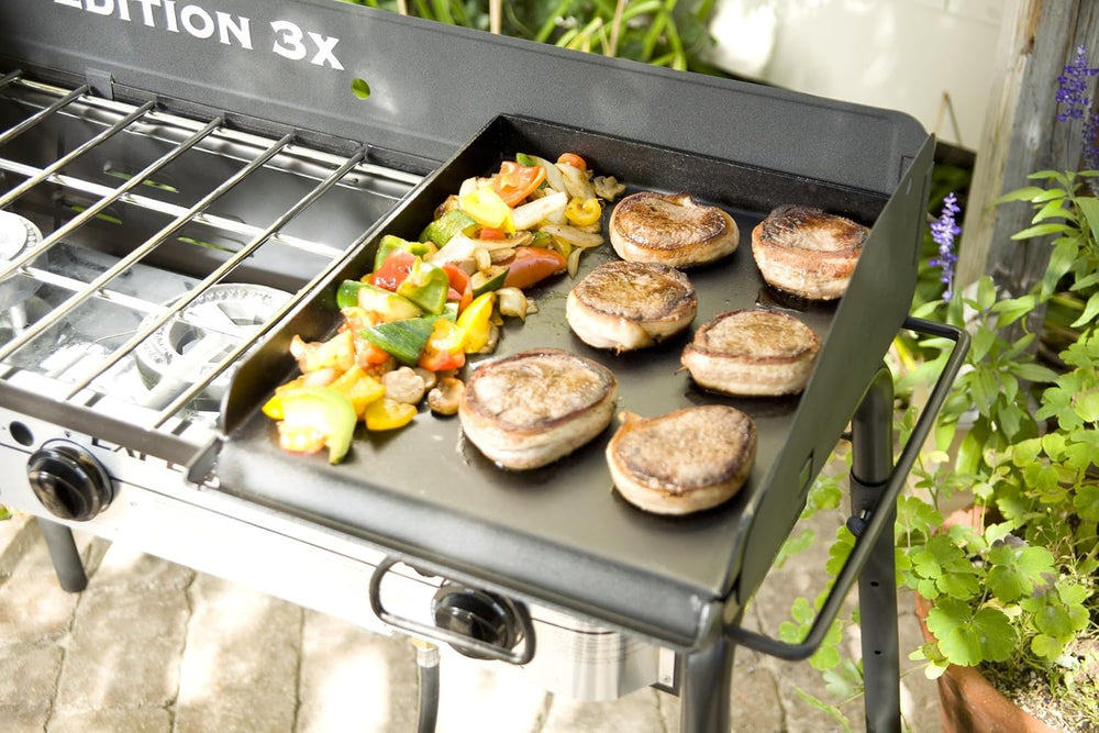 Camp Chef Single Burner Griddle | 16 Inch, Covers One Burner, Pre-Seasoned Fl...