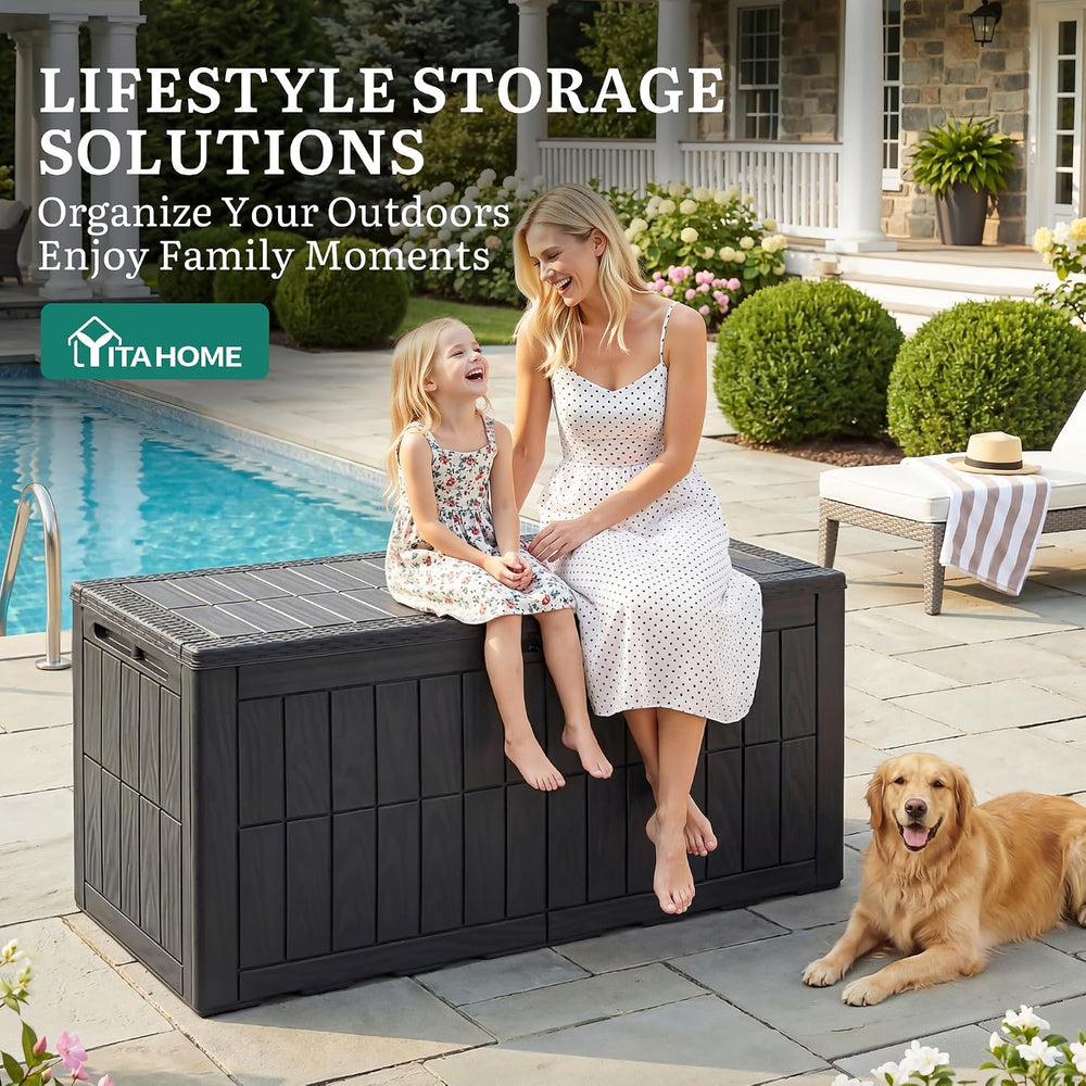YITAHOME 110 Gallon Outdoor Deck Box