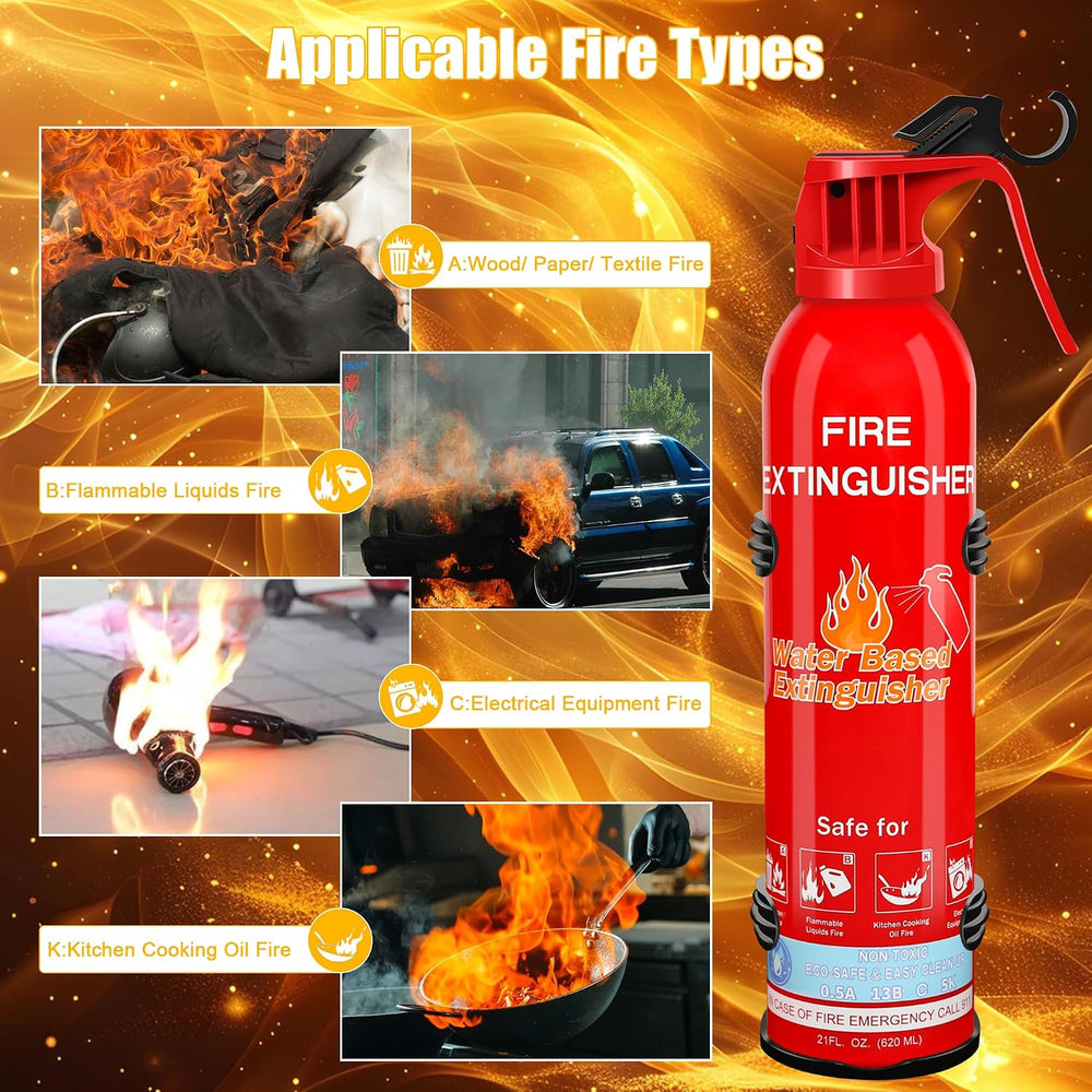 Fire Extinguisher for Home, Car, Kitchen, Vehicle, Boat, Garage, Portable A, ...