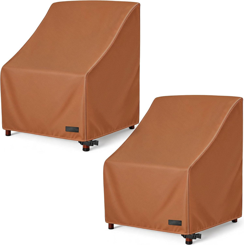NettyPro Patio Chair Covers for Outdoor Furniture Set 2, 34"W x 37"...