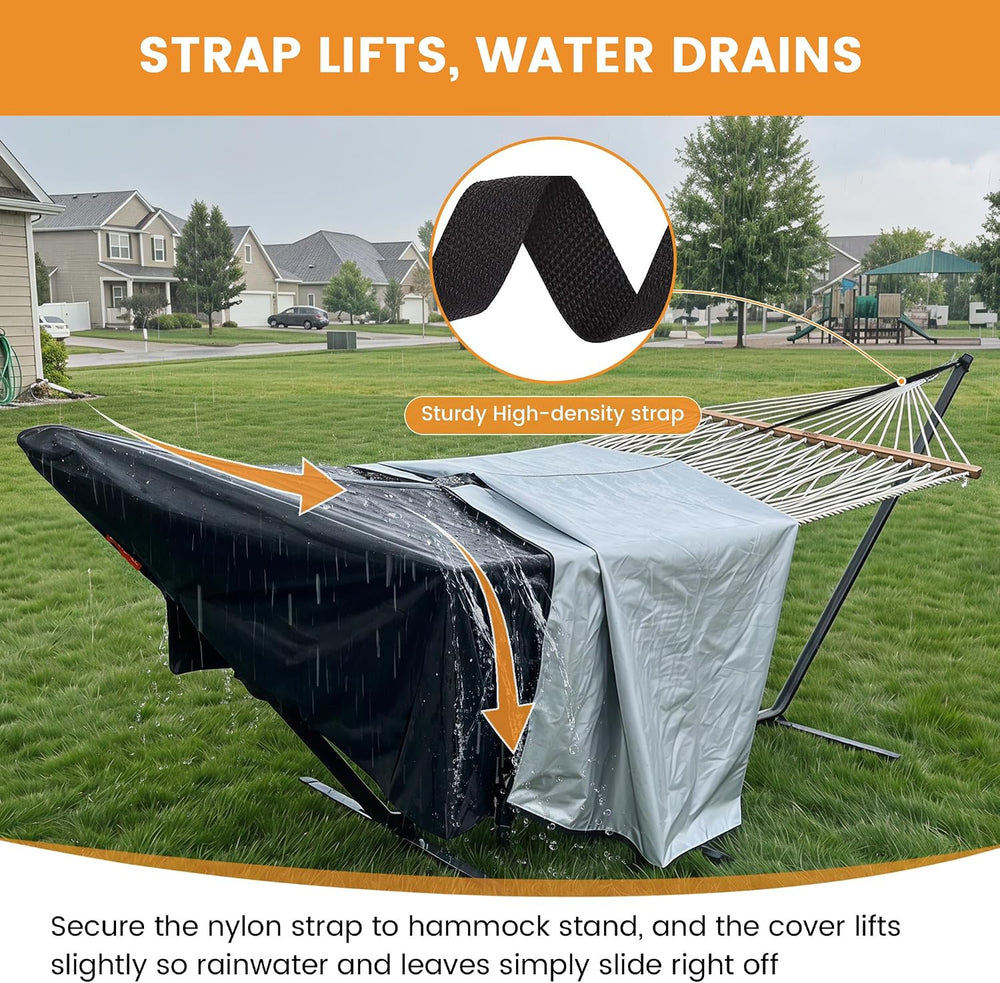 Lazy Daze Oxford Waterproof Hammock and Stand Cover for 13-15 FT Hammock