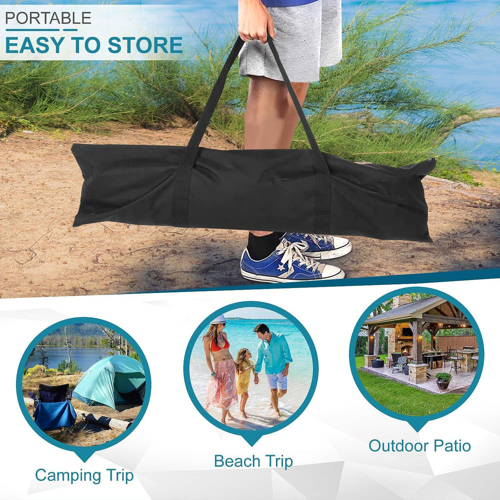 NChanmar Hammock Stand Portable, 450lbs Capacity Heavy Duty Steel Frame, Hamm...
