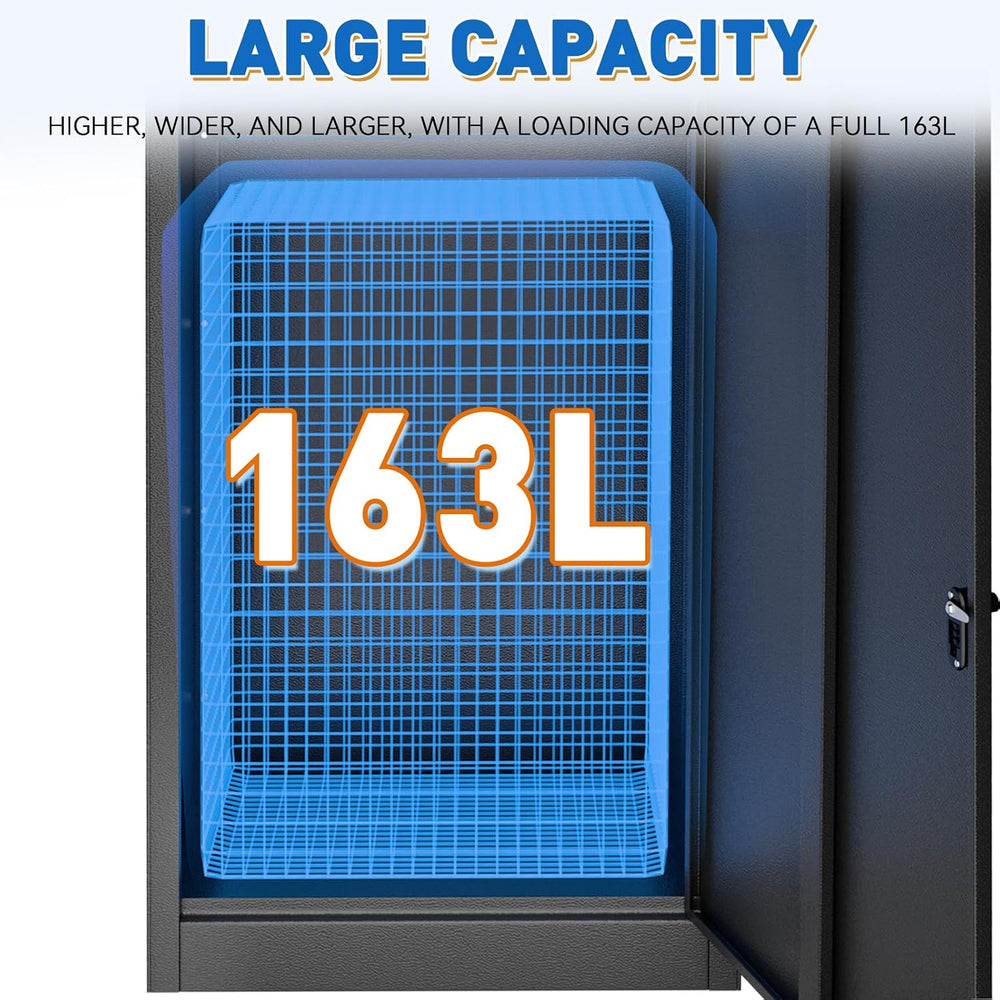 Package Delivery Boxes for Outside, Extra Large Parcel Drop Boxes with Secure...