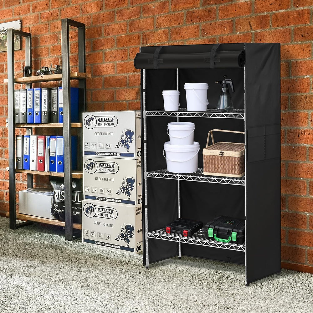 Waterproof Wire Shelving Cover,Dustproof Protection for Storage Racks,Ideal f...