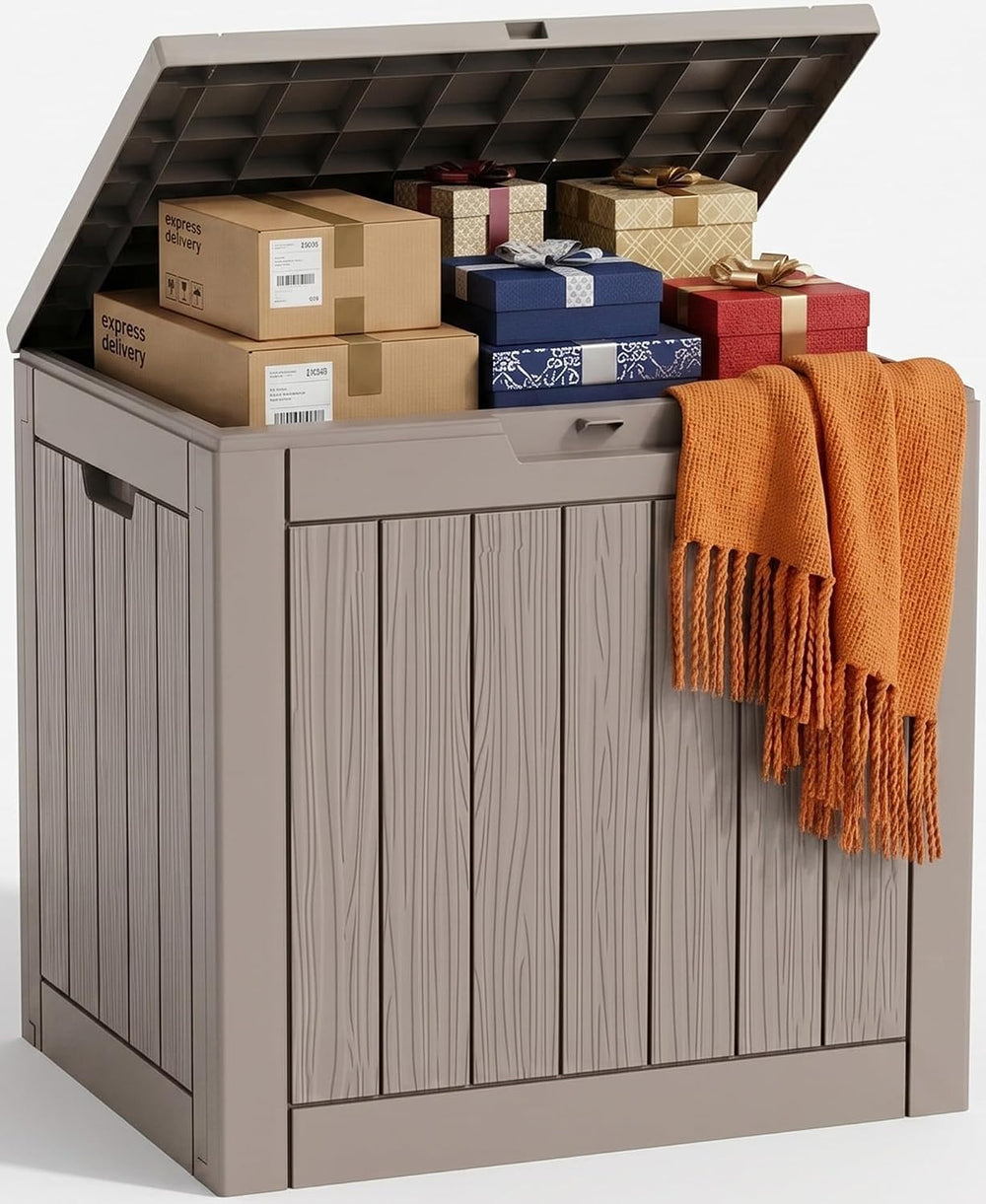 Package Delivery Boxes for Outside, 40 Gallon Outdoor Storage Box