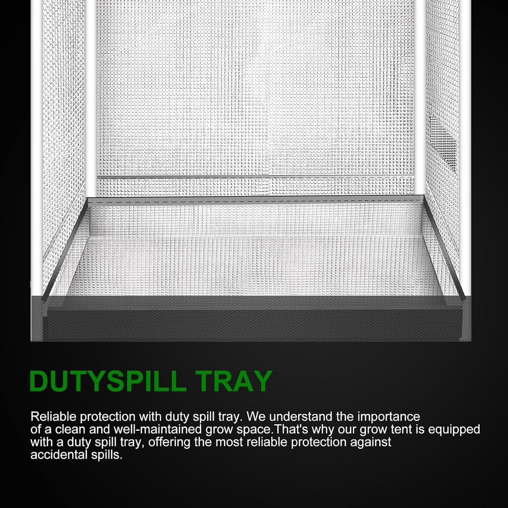 Small Grow Tent for Aerogarden,18”x18”x36” ,Hydroponics Growing System ,Highl...