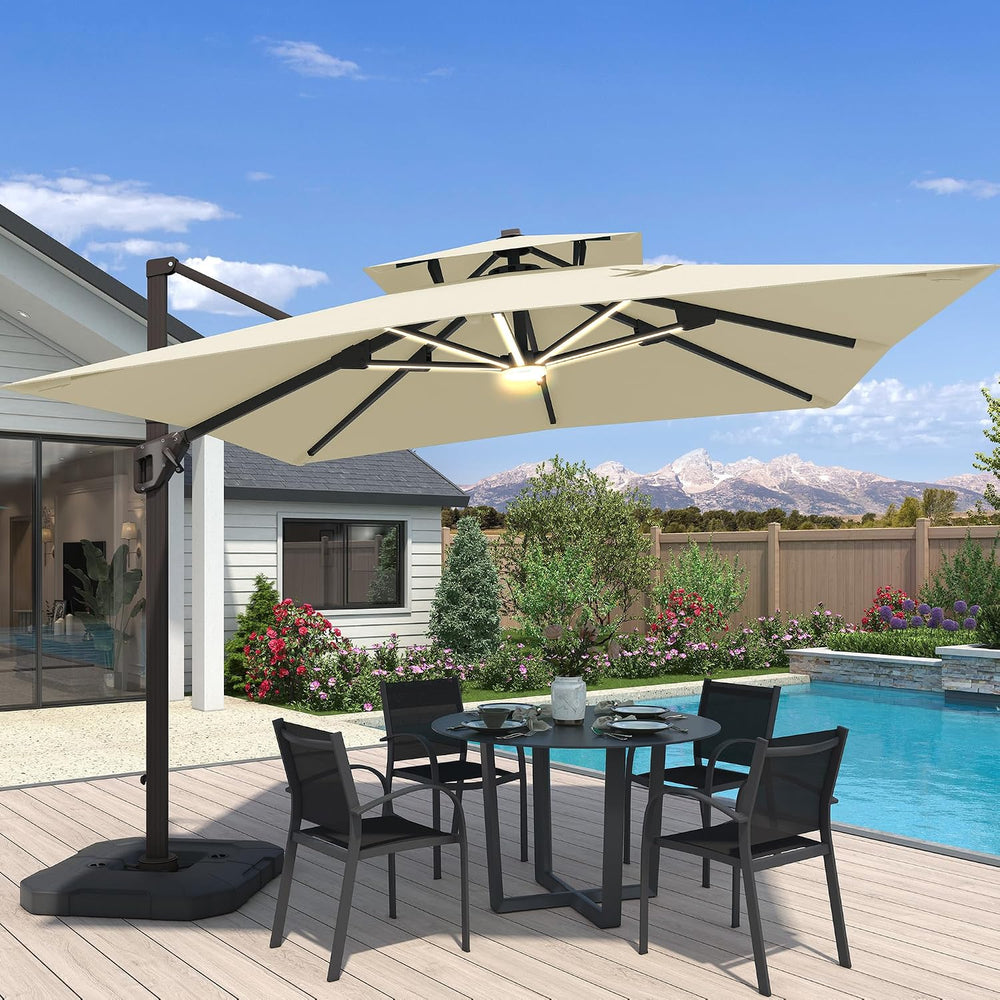 Outdoor Cantilever Patio Umbrella