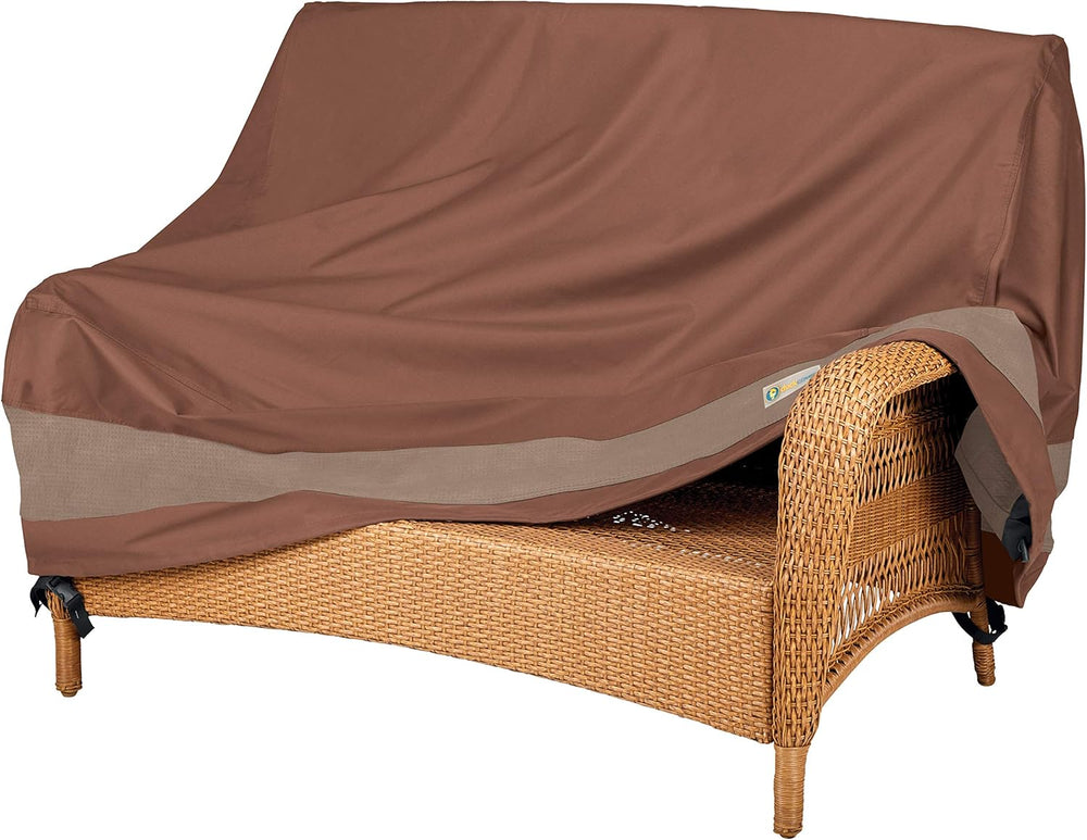 DUCKCOVERS Ultimate Patio Loveseat Cover, 62 "W x 38" D x 35" ...