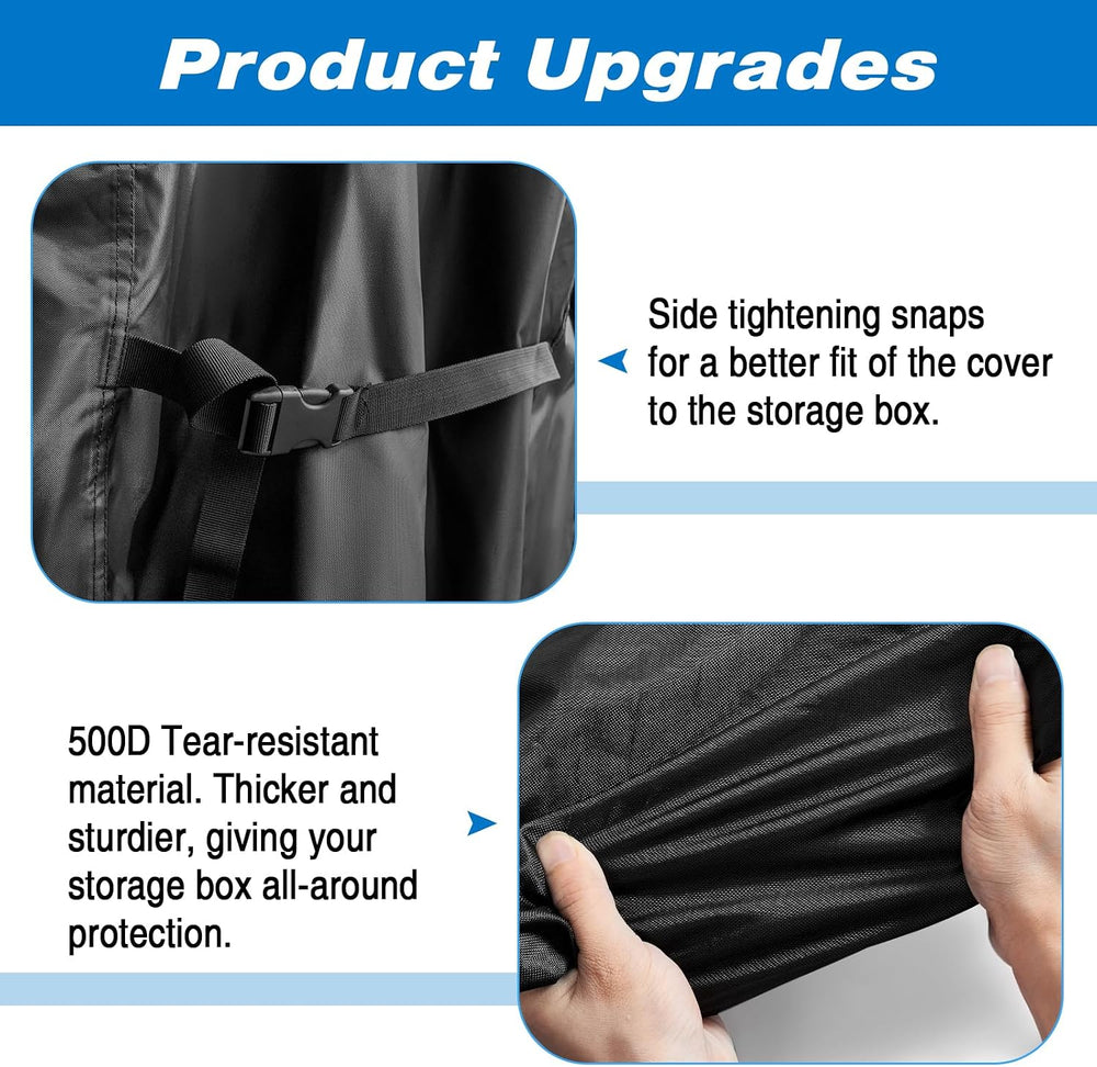 Kingling Deck Box Covers 70 Inch for 260 Gallon Deck Box