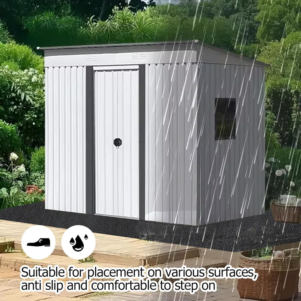 6x8.2FT Outdoor Storage Shed Floor Mat, Tent Carpet for Camping Furniture