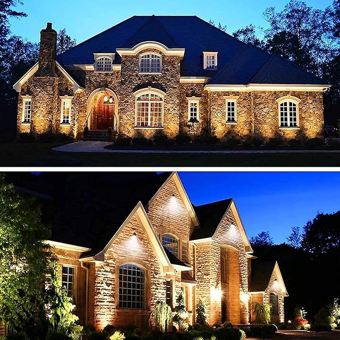 ZUCKEO 10W Low Voltage Landscape Lights LED Landscape Lighting with Connector...