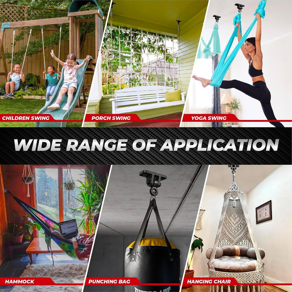 8000 LBS Swing Hanger, Heavy-Duty 10MM Solid Swing Set Hardware