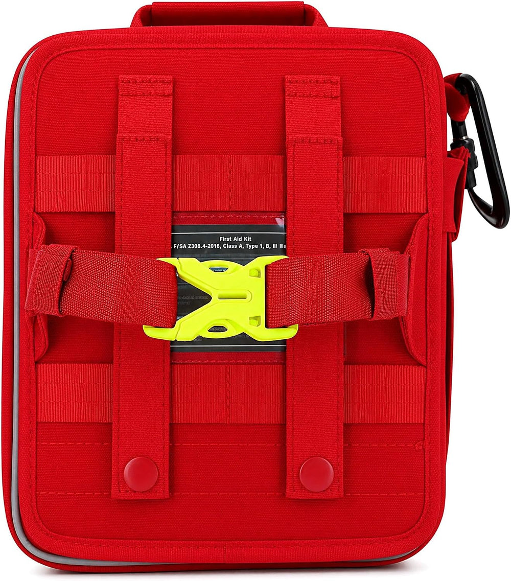 Lightning X 269 Piece First Aid Kit OSHA ANSI Class A+, Soft Case Emergency M...