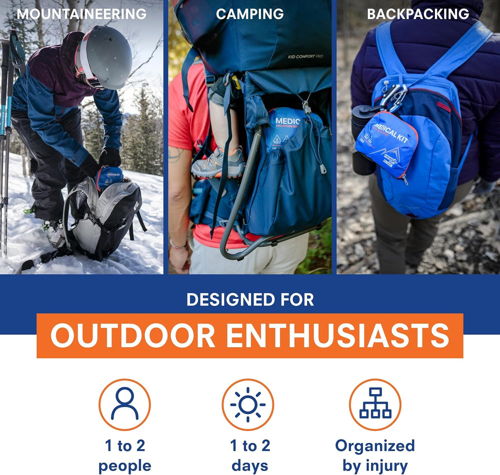 Adventure Medical Kits Mountain Series Medical Kit - Hiker - Emergency Medica...