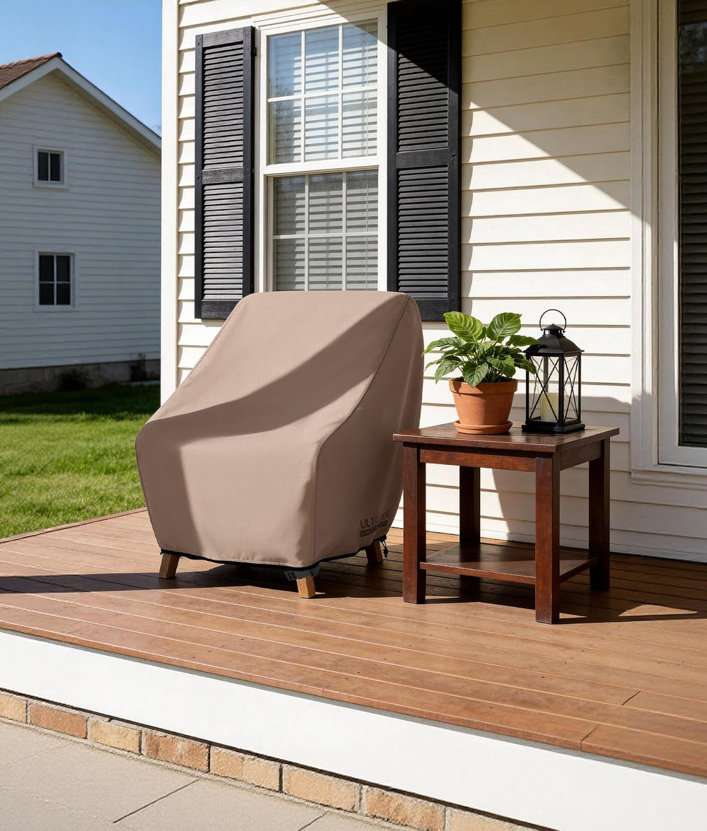 ULTCOVER Waterproof Patio Chair Cover, 28W x 30D x 32H in