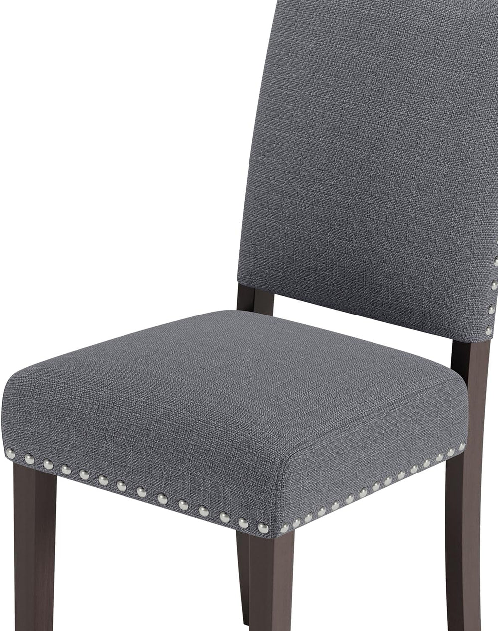 Upholstered Dining Chairs Set of 6 with Thickened Seat Cushion