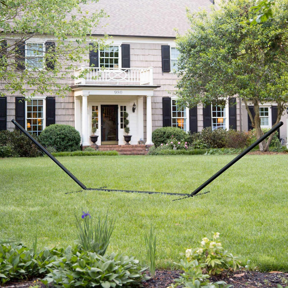 Hatteras Hammocks 15 ft. Tri-Beam Steel Hammock Stand with Right Connection D...