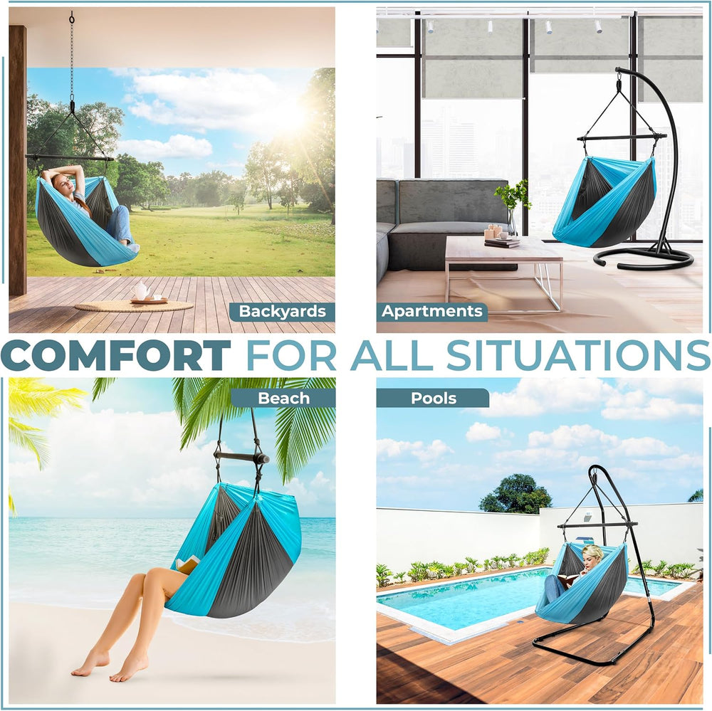 Sorbus Sensory Swing, Hammock Swing, Outdoor Hanging Pod Chair