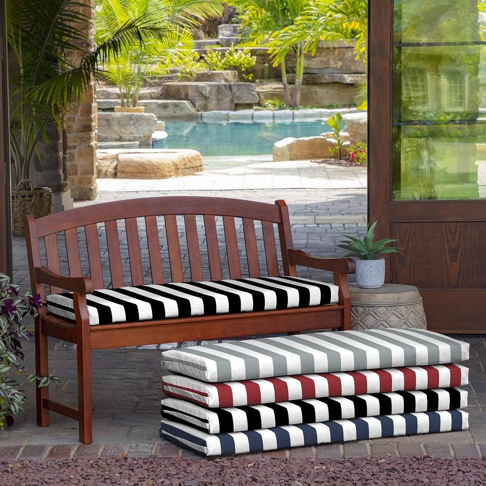 Arden Selections Outdoor Bench Cushion, 46 x 17, Water Repellent, Fade Resist...