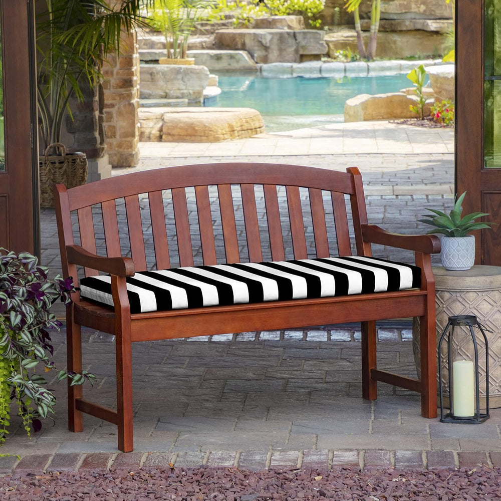 Arden Selections Outdoor Bench Cushion, 46 x 17, Water Repellent, Fade Resist...