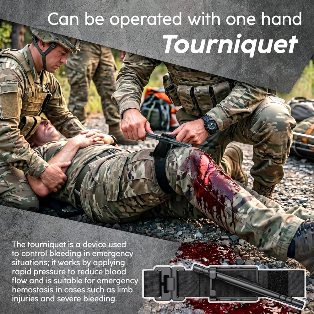 IFAK Trauma Kit with Tourniquet,Israeli-Style Bandage, Splint, Tactical First...