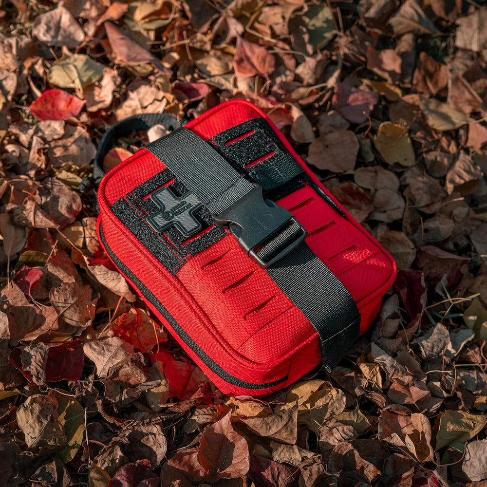 RHINO RESCUE Survival First Aid Kit for Hiking, Backpacking