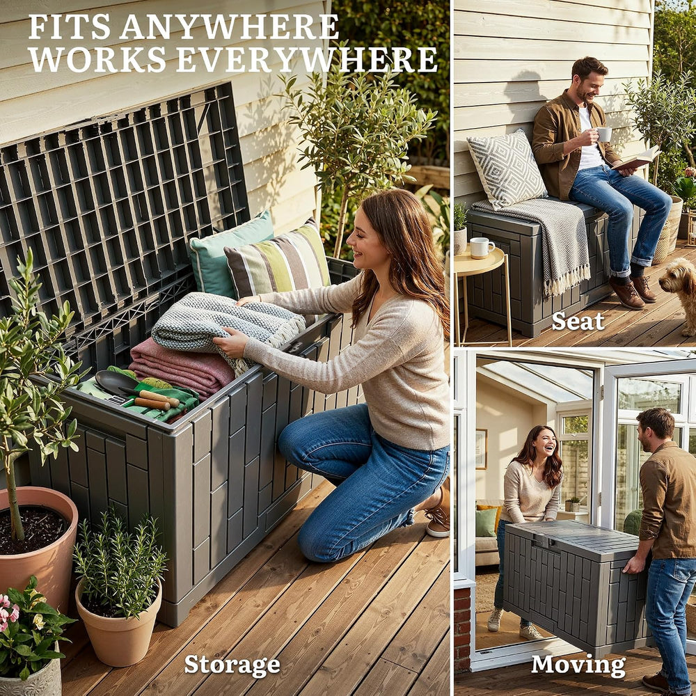 YITAHOME 60 Gallon Outdoor Storage Box
