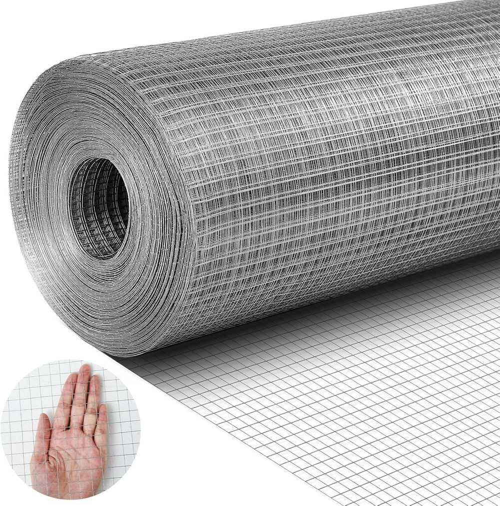 Tatuo Hardware Cloth 1/2 Inch 48in x 150ft Hot Dip Galvanized After Welded Ca...