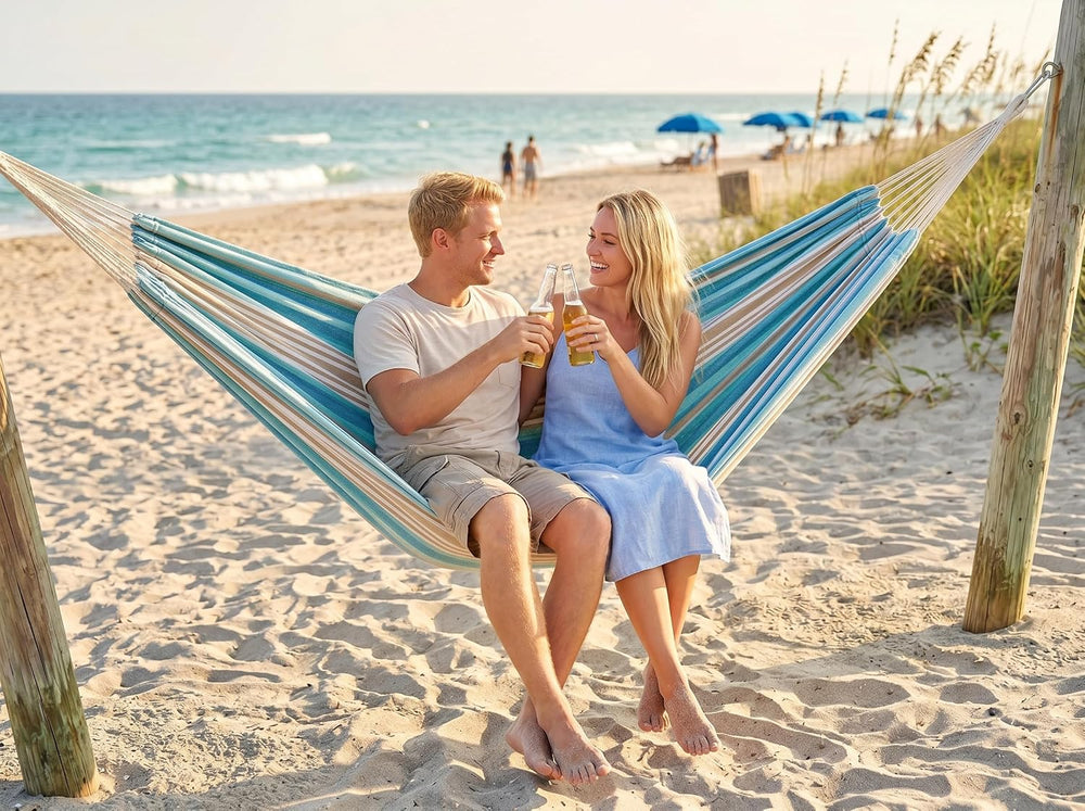 INNO STAGE Double Hammock with Tree Straps, Extra Large 2 Persons Hammock