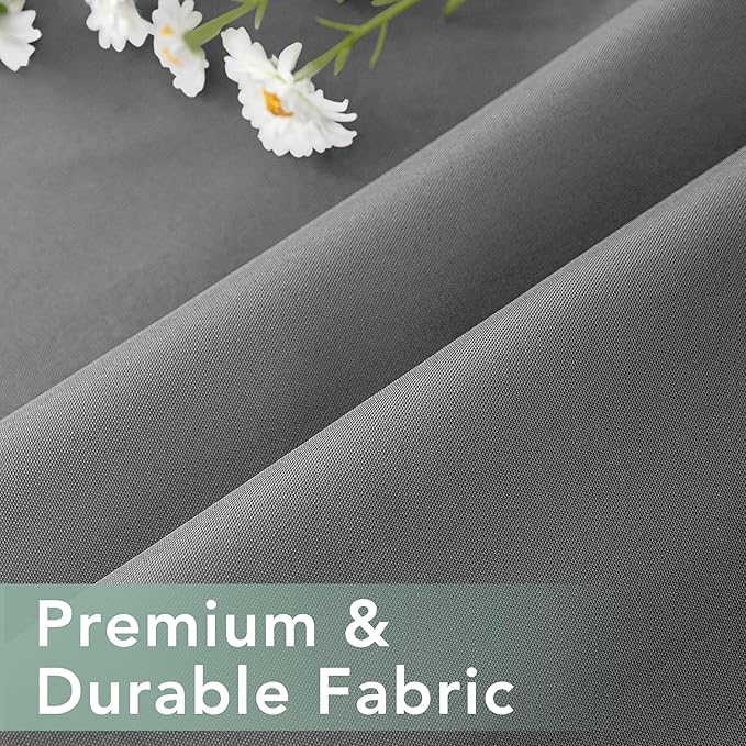 Outdoor Curtains for Patio Waterproof 6 Panels - Windproof, Privacy, Weatherp...