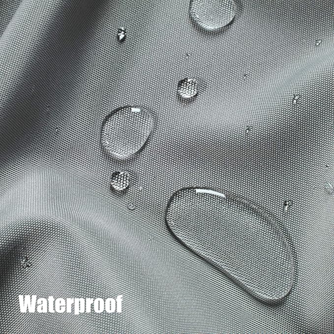 BONZER Waterproof Outdoor Curtains for Patio Porch Pergola Cabana Light Filte...