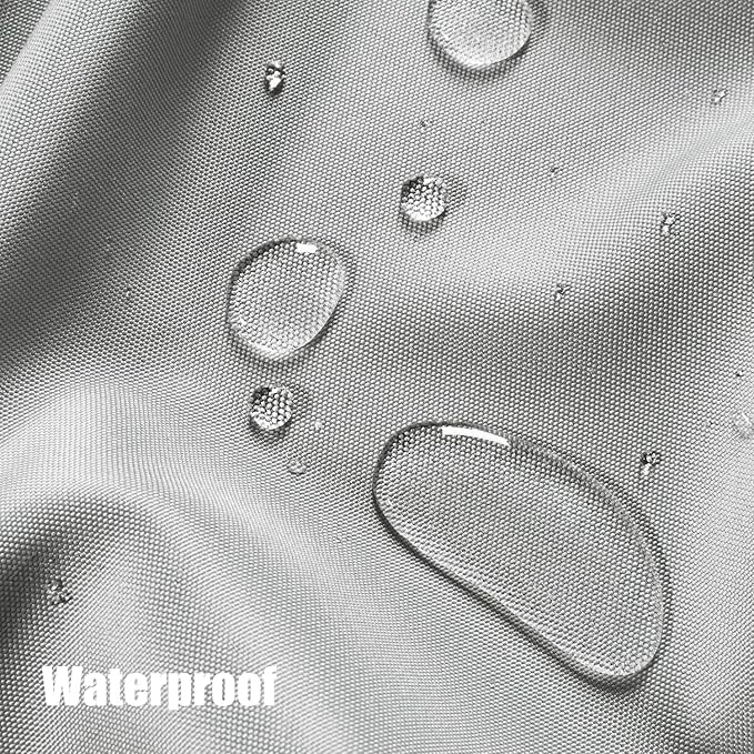 BONZER Outdoor Curtains for Patio Waterproof Thick Privacy Grommet Light Filt...
