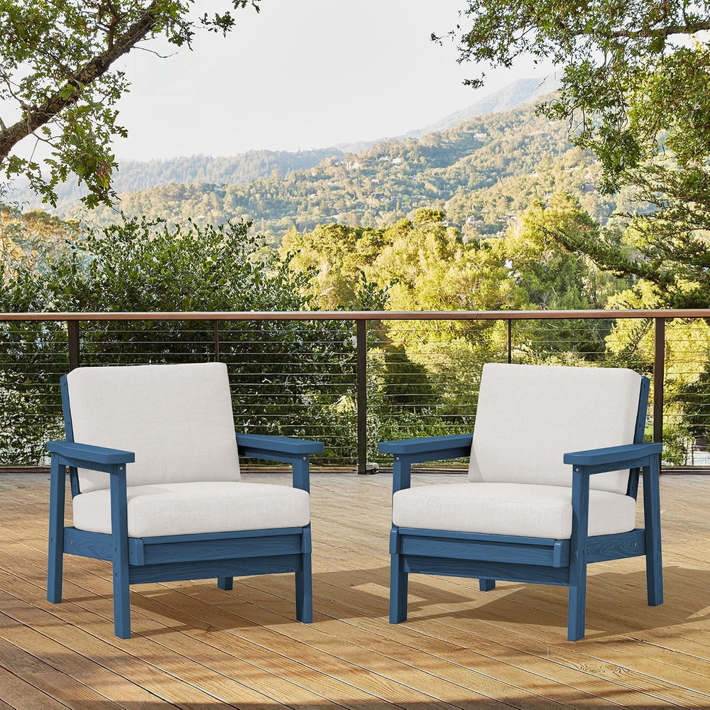 SERWALL HDPE Outdoor Sofa Set of 2