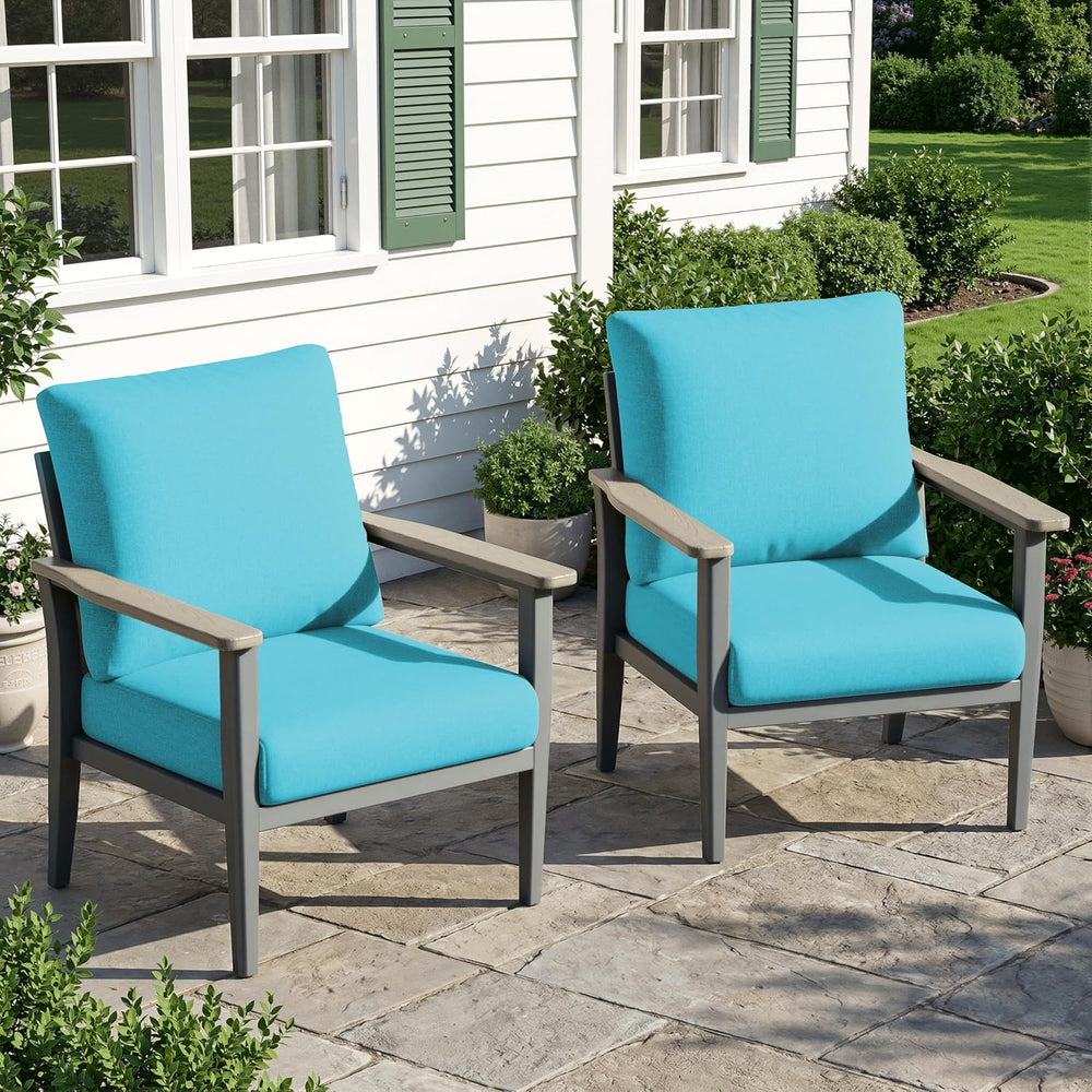 Aluminum Outdoor Patio Furniture Set Sectional Sofa with Oversized seat