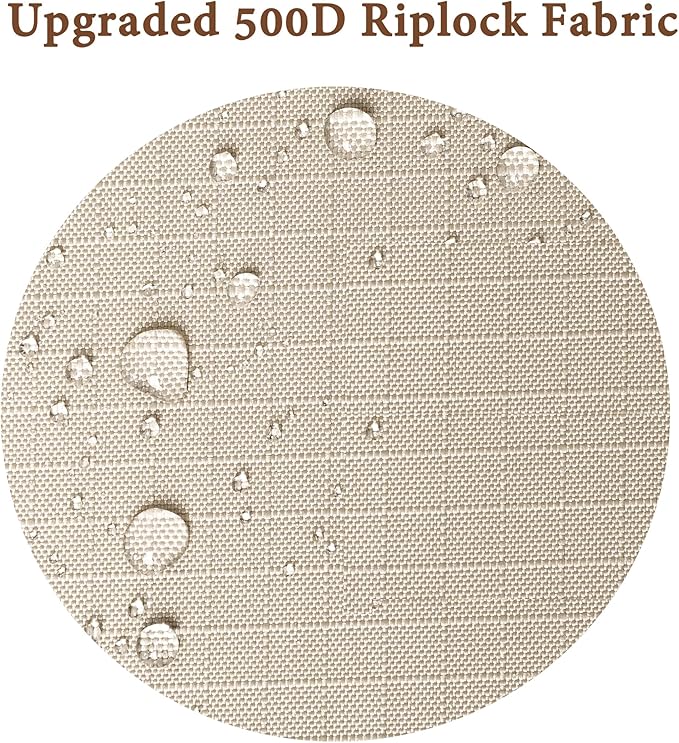 SCOCANOPY Light Beige Replacement Cover Compatible with Home Depot Hampton Ba...