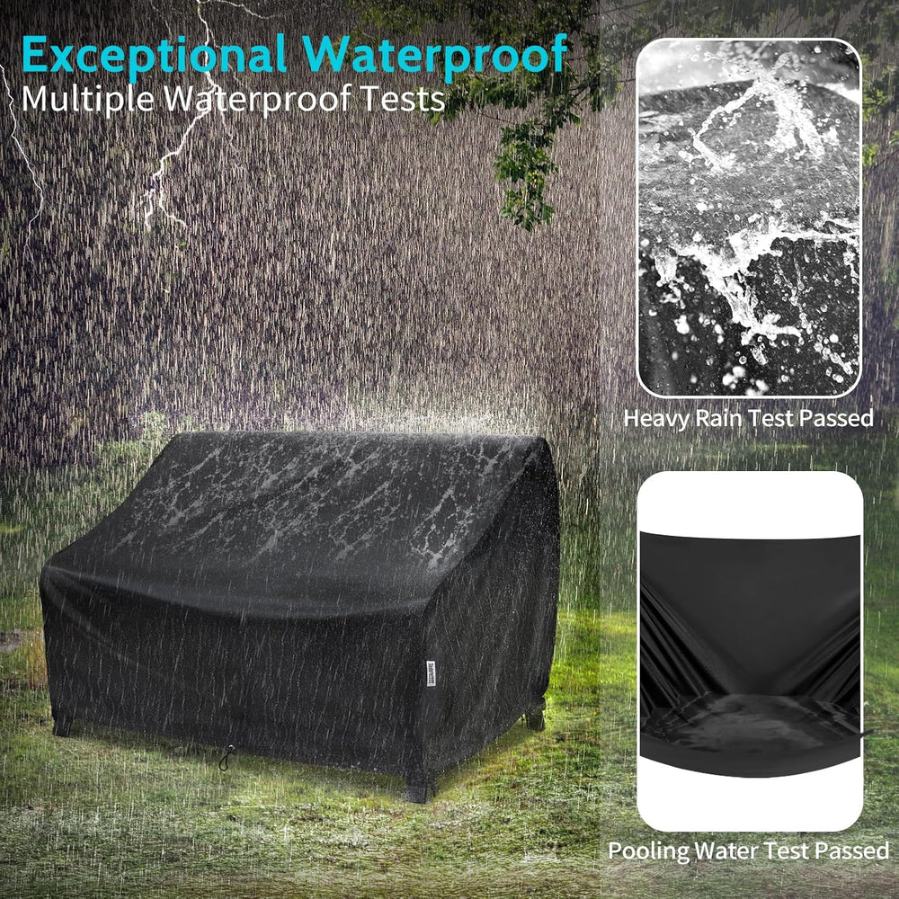 Patio Furniture Sofa Couch Cover Waterproof, Fit 78x35x35 inch